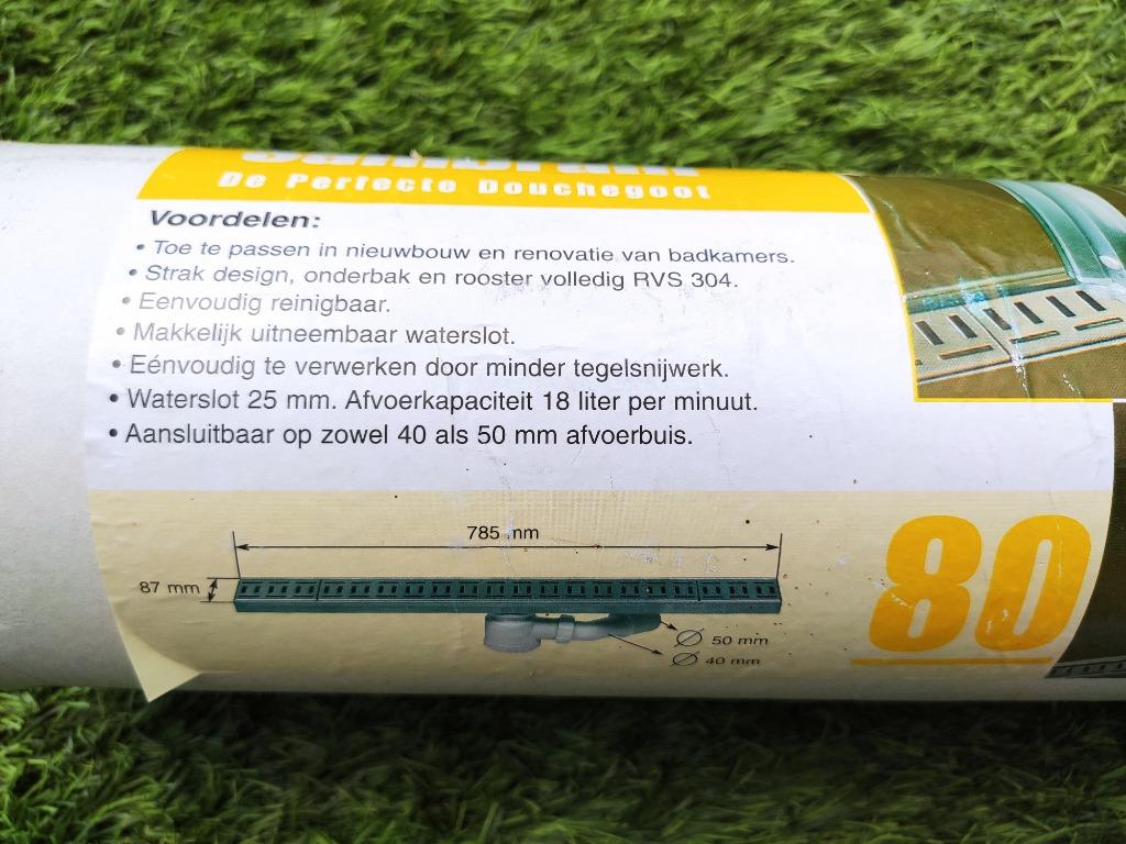 doucherooster, Ophalen, Nieuw, Minder dan 2 meter, Inox