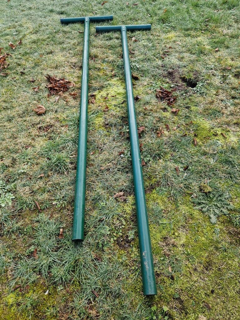 Droogrek/palen groen, Tuin en Terras, Droogmolens en Wasrekken, Ophalen