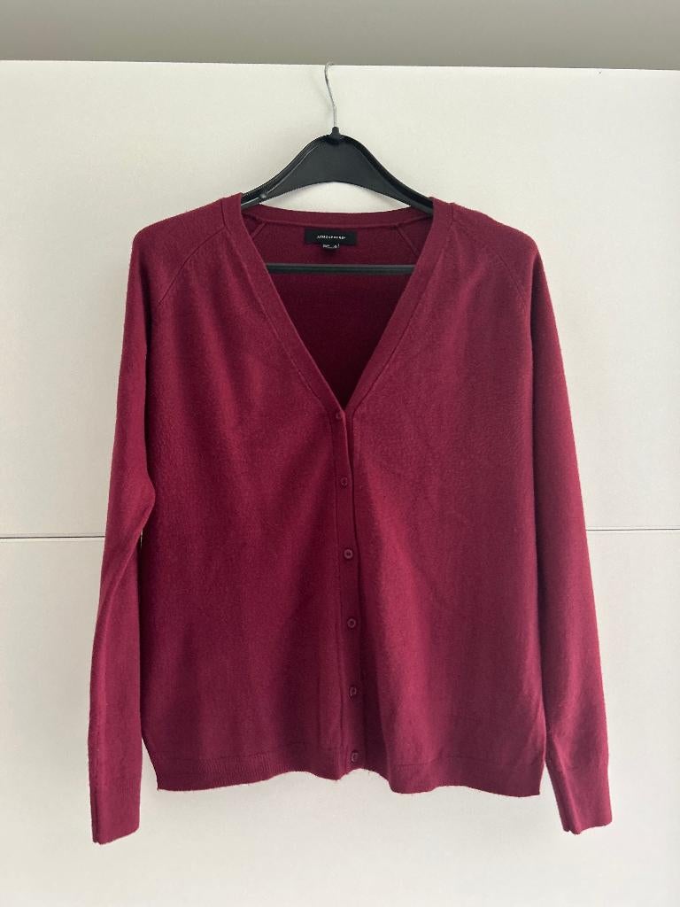 Bordeaux gilet, Atmosphere, Maat 42/44 (L), Ophalen of Verzenden, Zo goed als nieuw