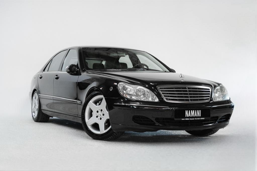 Mercedes S-Klasse S600 L V12 Bi-Turbo Ex Paleis auto, Auto's, Automaat, Zwart, 12 cilinders, Zwart