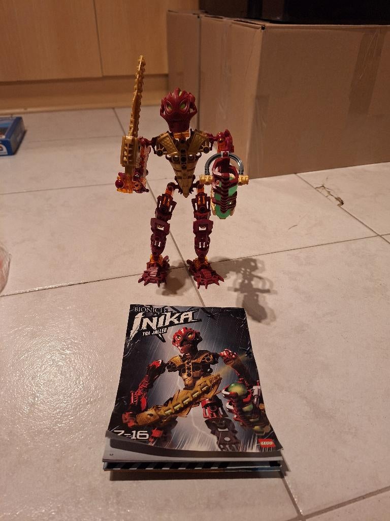 Lego Bionicle Set 8727: Toa Jaller, Ophalen of Verzenden, Gebruikt, Complete set, Lego