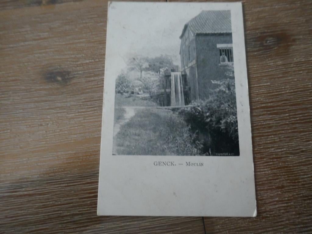 genk genck moulin, Verzenden, Ongelopen, Limburg