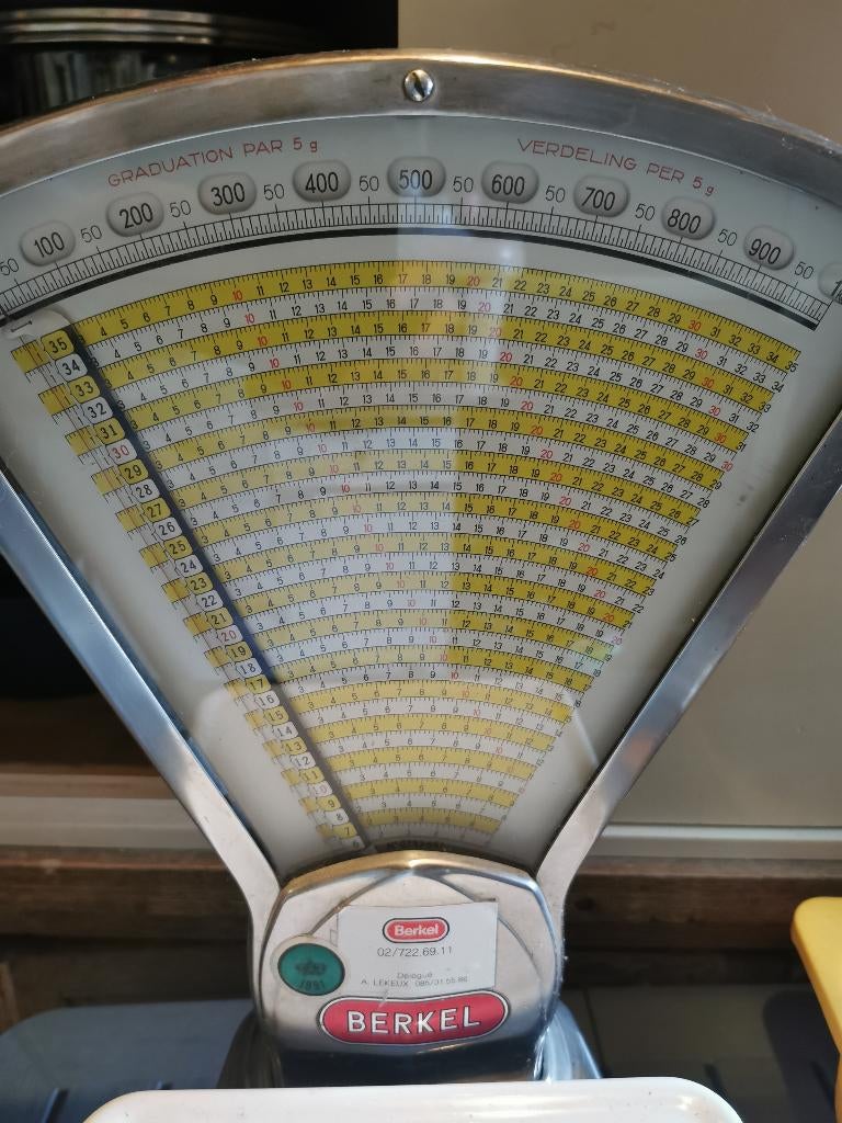 Balance Berkel, Enlèvement, Utilisé, Boulangerie et Boucherie
