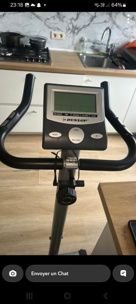 Vélo d'appartement Dunlop, Enlèvement, Comme neuf, Jambes, Vélo d'appartement