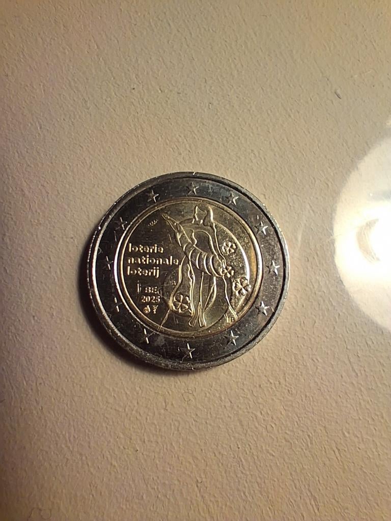 Pièce de 2 euros de la loterie nationale, Enlèvement ou Envoi, Belgique, 2 euros, Monnaie en vrac