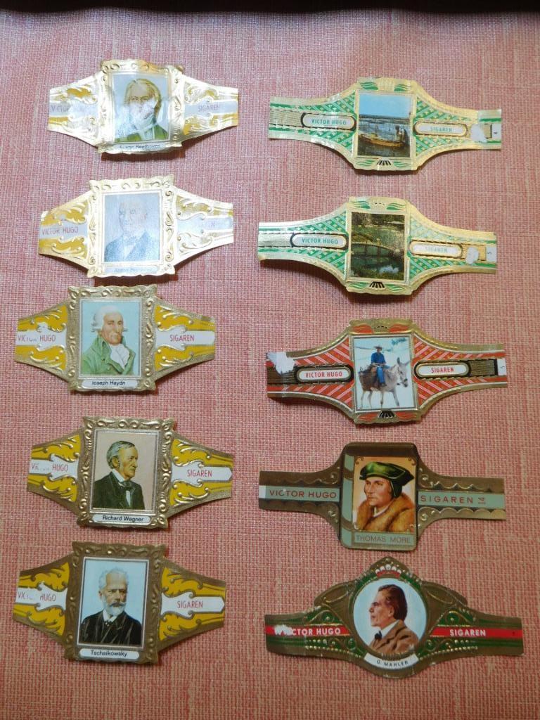 bagues séries incomplètes marque Victor Hugo, Collections, Enlèvement ou Envoi, Utilisé, Bagues de cigare
