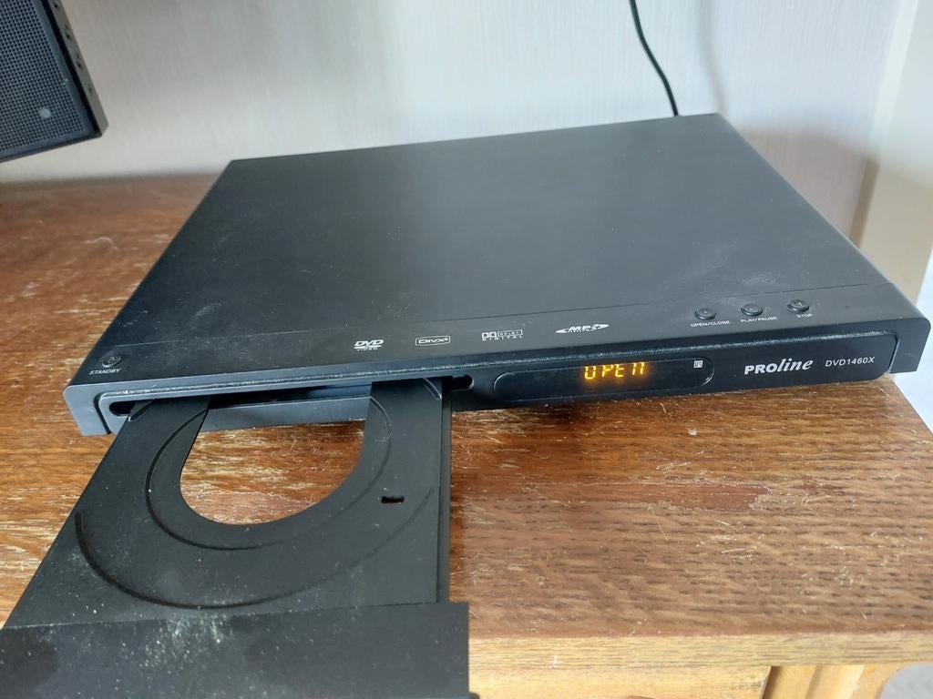Proline DVD speler met afstandsbediening en handleiding, Audio, Tv en Foto, Ophalen, Zo goed als nieuw