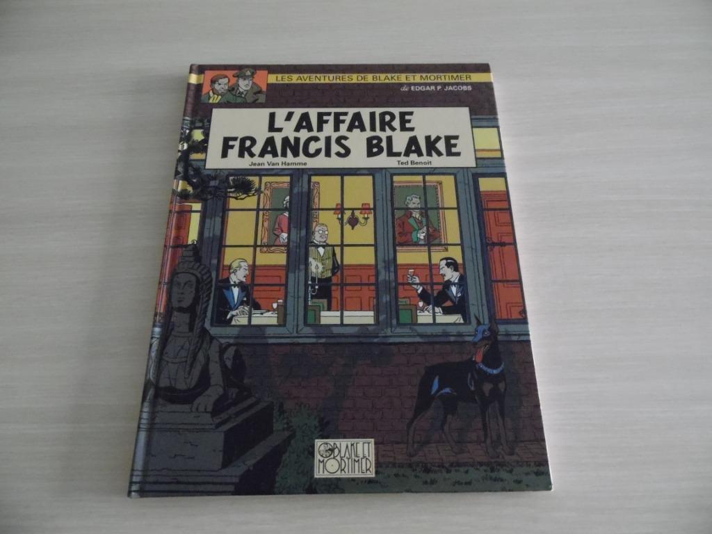 BLAKE ET MORTIMER     L'AFFAIRE FRANCIS BLAKE   V.O., Livres, Enlèvement ou Envoi, Une BD, Comme neuf, Jean Van Hamme Ted Benoit