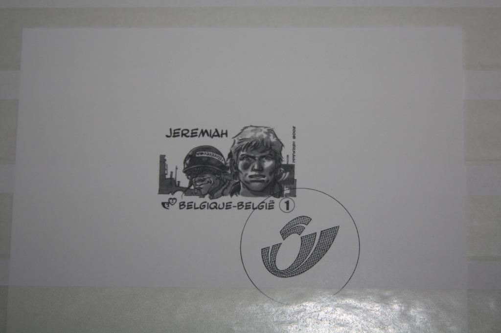 niet aangenomen ontwerp vel , Jeremiah 2008, Ophalen of Verzenden, Overige figuren, Nieuw, Overige typen