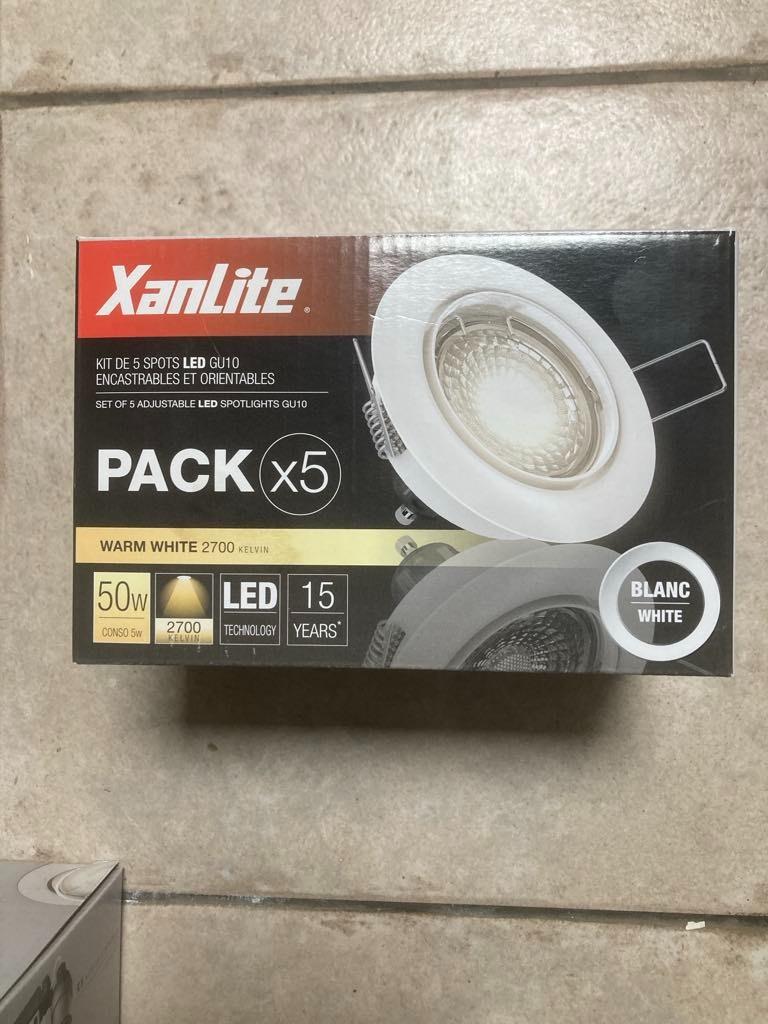 spots led encastrables et orientables, Ophalen, Nieuw, Led