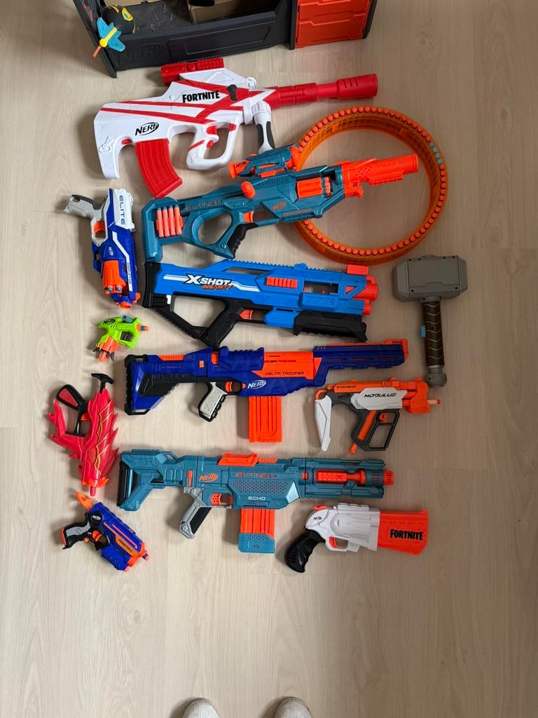 Nerf geweren, Verzamelen, Ophalen, Zo goed als nieuw