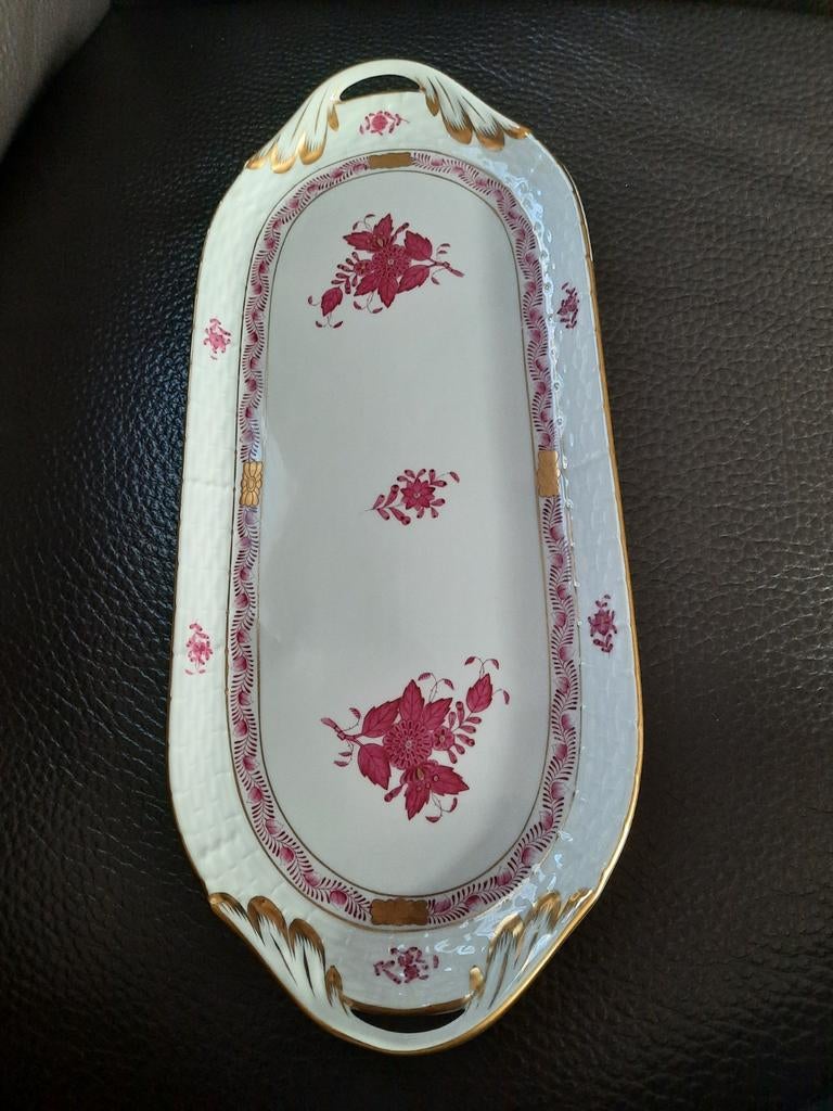 Schotel Herend Hungary. Handpainted 436 AP., Antiek en Kunst, Ophalen