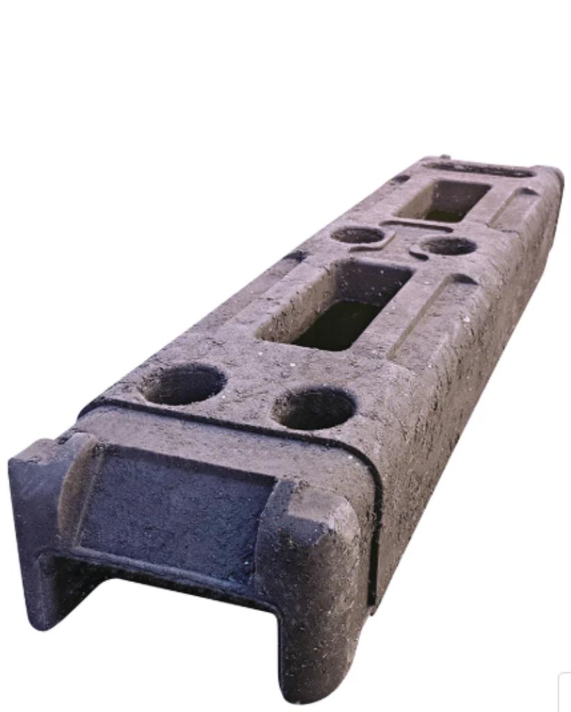 Bouwhek voet kunststof 14 kg – Blok N Mesh, Ophalen, Nieuw