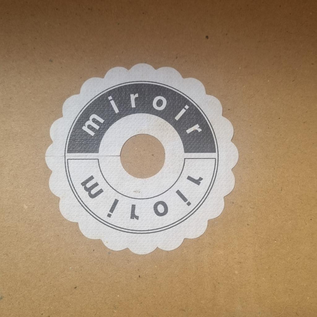 Collerette à verre Miroir, Enlèvement ou Envoi, Comme neuf, Autres types, Autres marques