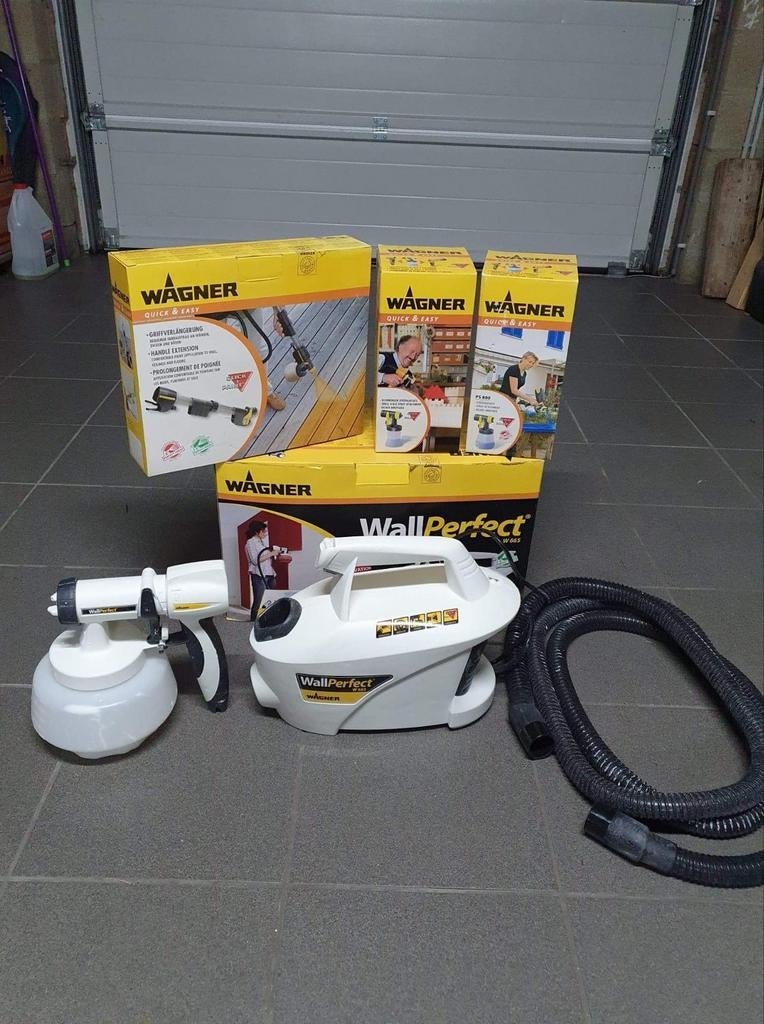 Pistolet a peinture, Enlèvement