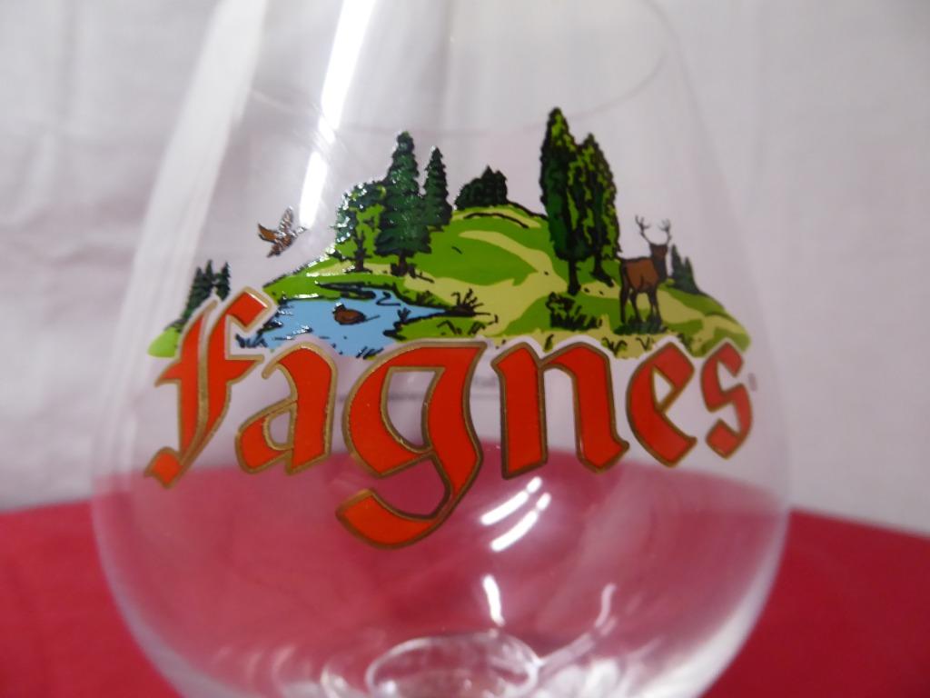 6 verres - Super des Fagnes  -  50 cl, Verzamelen, Biermerken, Nieuw, Glas of Glazen, Overige merken, Ophalen of Verzenden