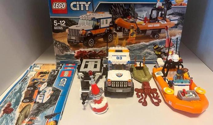 Lego City - 60165  4x4 reddingsvoertuig, Ophalen of Verzenden, Zo goed als nieuw, Complete set, Lego