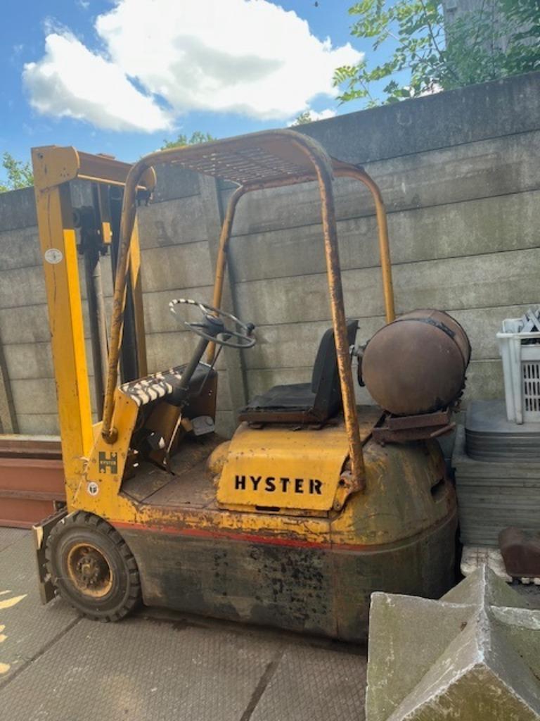 heftruck  Hyster H25E, Ophalen, Gebruikt