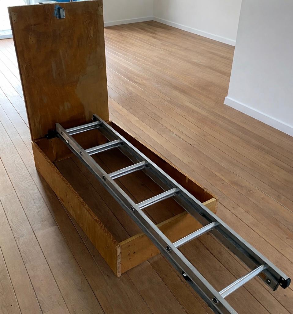 Escalier mansardé, Bricolage & Construction, Enlèvement, Utilisé, Escalier, Pliable ou rétractable/escamotable