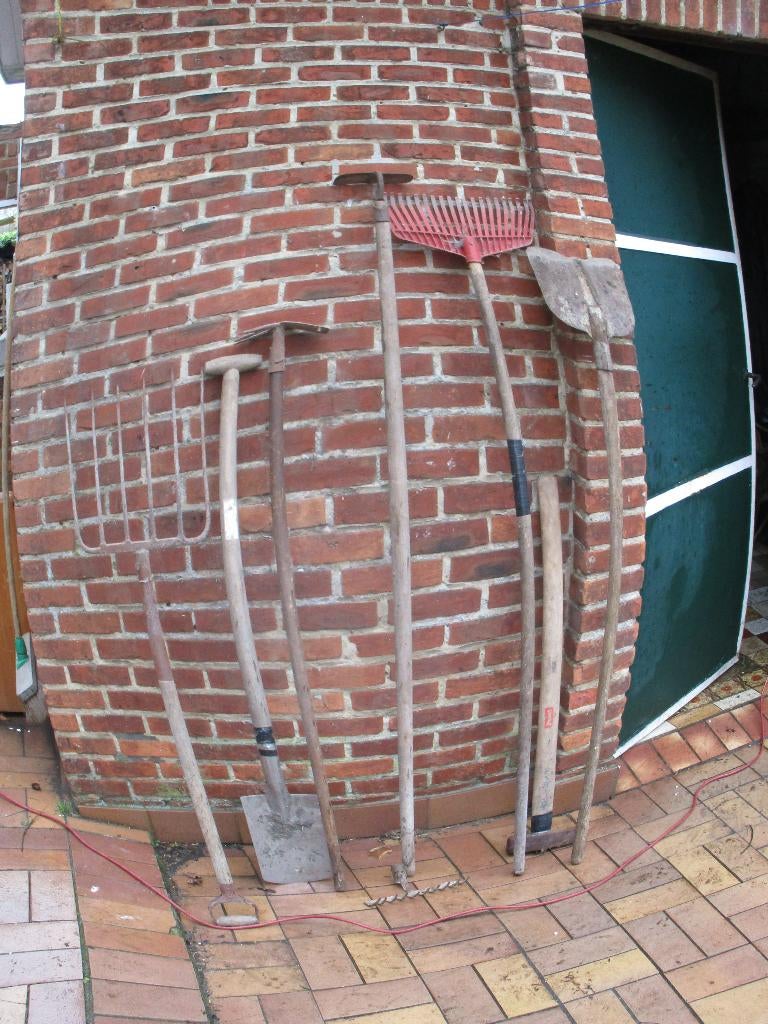 tuinmateriaal, Tuin en Terras, Hand-tuingereedschap, Ophalen, Gebruikt, Spade