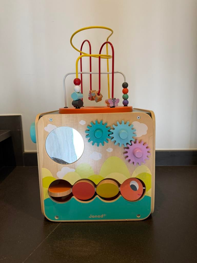 Janod - Activiteitenkubus, Ophalen, Zo goed als nieuw