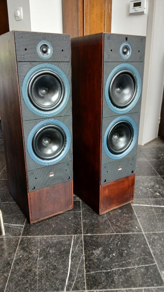 Magnifiques enceintes Bowers & Wilkins MATRIX 3, Audio, Tv en Foto, Luidsprekerboxen, Gebruikt, Front, Rear of Stereo speakers