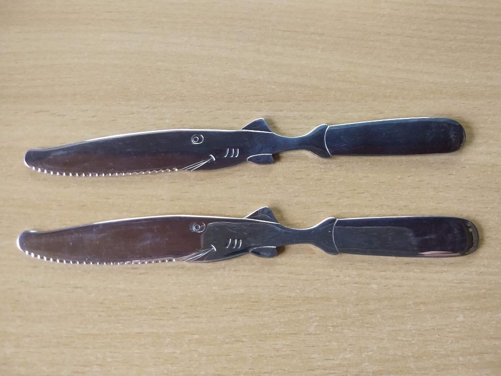 Couverts à poisson Zara Home, Maison & Meubles, Enlèvement ou Envoi, Utilisé, Inox ou Chrome, Couverts en vrac