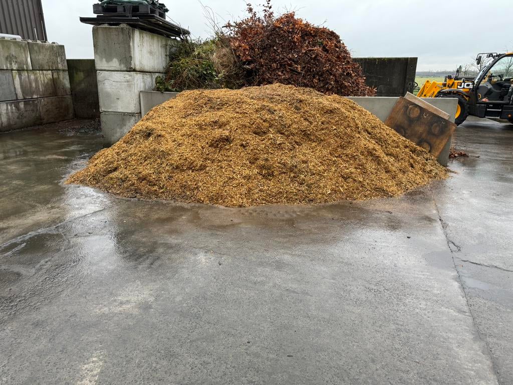 Houtsnippers van loofhout, Tuin en Terras, Aarde en Mest, Boomschors, Ophalen