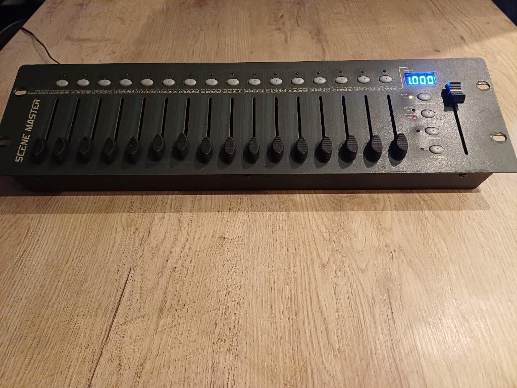 JBSystems SCENEMASTER SCM-1 dmx midi, Ophalen, Gebruikt, Licht