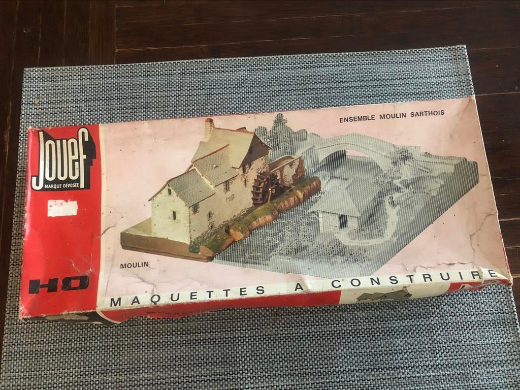 maquette jouef HO moulin sarthois, Enlèvement, Comme neuf, Jouef