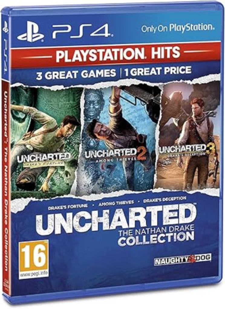 Uncharted The Nathan Drake Collection Livraison gratuite su, Neuf, Online, Aventure et Action, À partir de 16 ans