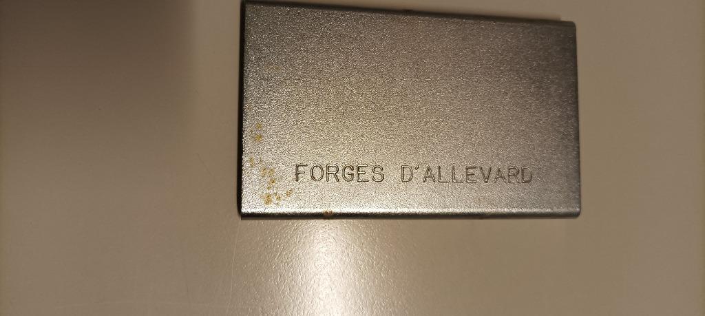 IJzeren staaf uit de smederij Allevard, presse-papier, 780 g, Ophalen of Verzenden