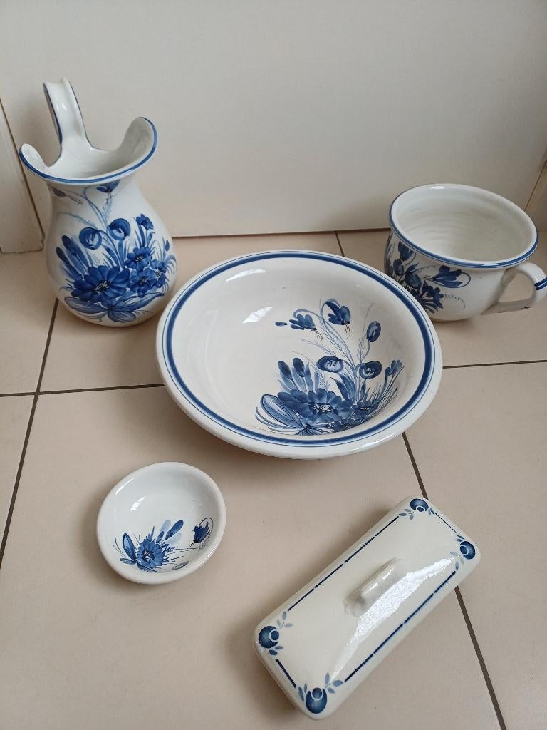 Oude wastafel / lampetset, Ophalen