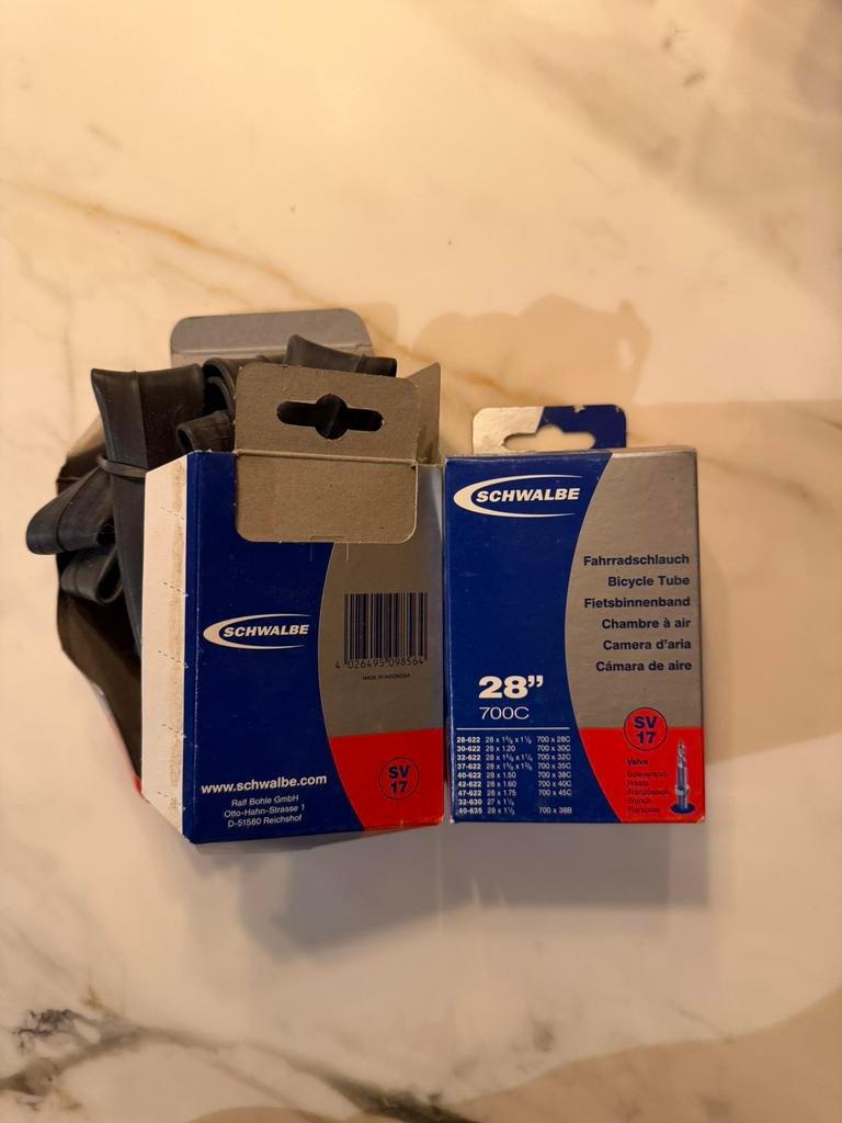 Schwalbe SV17 binnenband, Ophalen of Verzenden, Nieuw, Band, Schwalbe