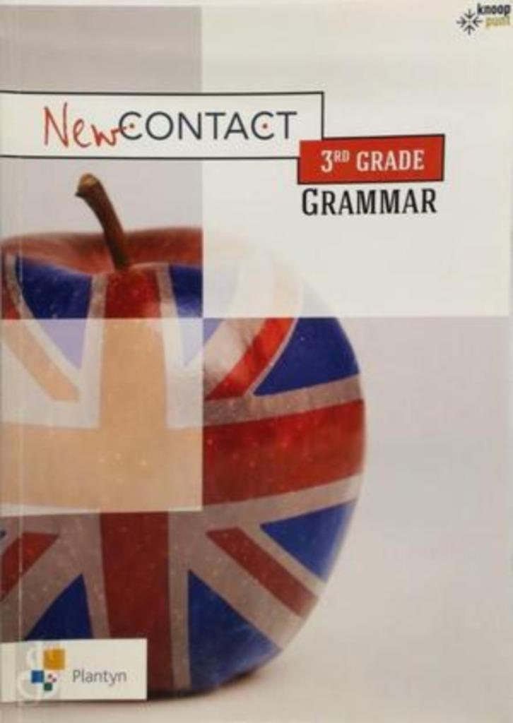 Manuel de grammaire de 3e année de New Contact, Livres, Enlèvement ou Envoi, Anglais