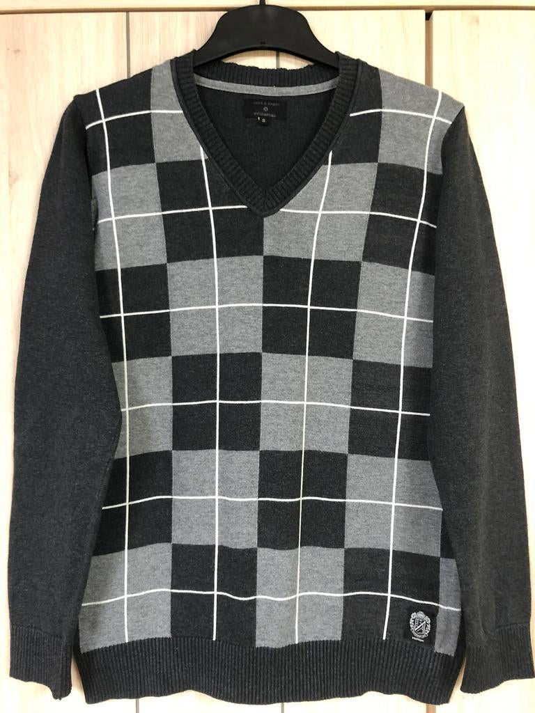 Trui : Jack & Jones : maat S, Kleding | Heren, Ophalen of Verzenden, Zo goed als nieuw, Grijs, Jack & Jones