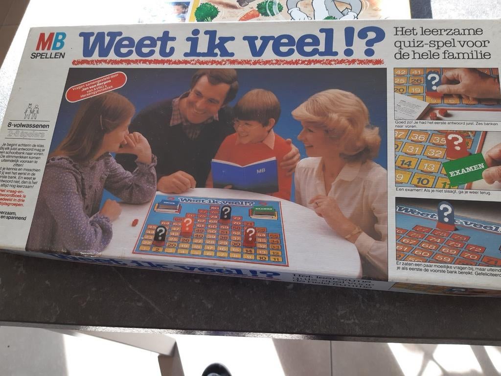 Weet ik veel !? MB quiz-spel, Ophalen of Verzenden, Gebruikt, Overige typen