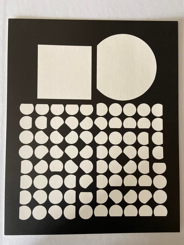 Uniek vintage werk - Victor Vasarely 1970, Antiek en Kunst, Ophalen