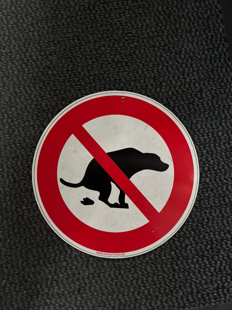 Panneaux interdictions, Enlèvement ou Envoi