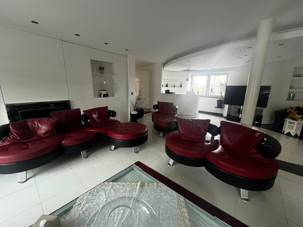 FORMENTI leren bank, Ophalen, Gebruikt, Moderne design, Leer