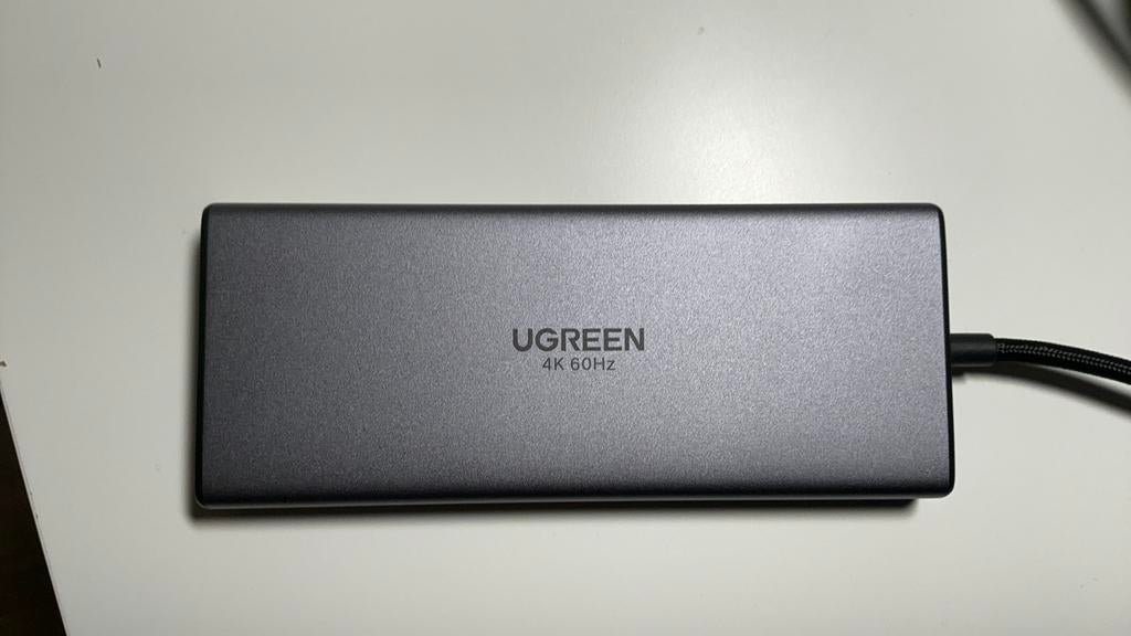 UGREEN USB C HUB CM639 als nieuw, Computers en Software, Dockingstations, Ophalen of Verzenden, Zo goed als nieuw, Laptop