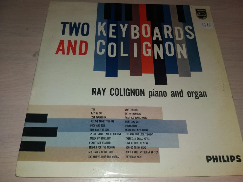 Disque vinyl 33 tours Ray Colignon ‎– Two Keyboards And, CD & DVD, Vinyles | Jazz & Blues, Enlèvement ou Envoi, Comme neuf, Jazz