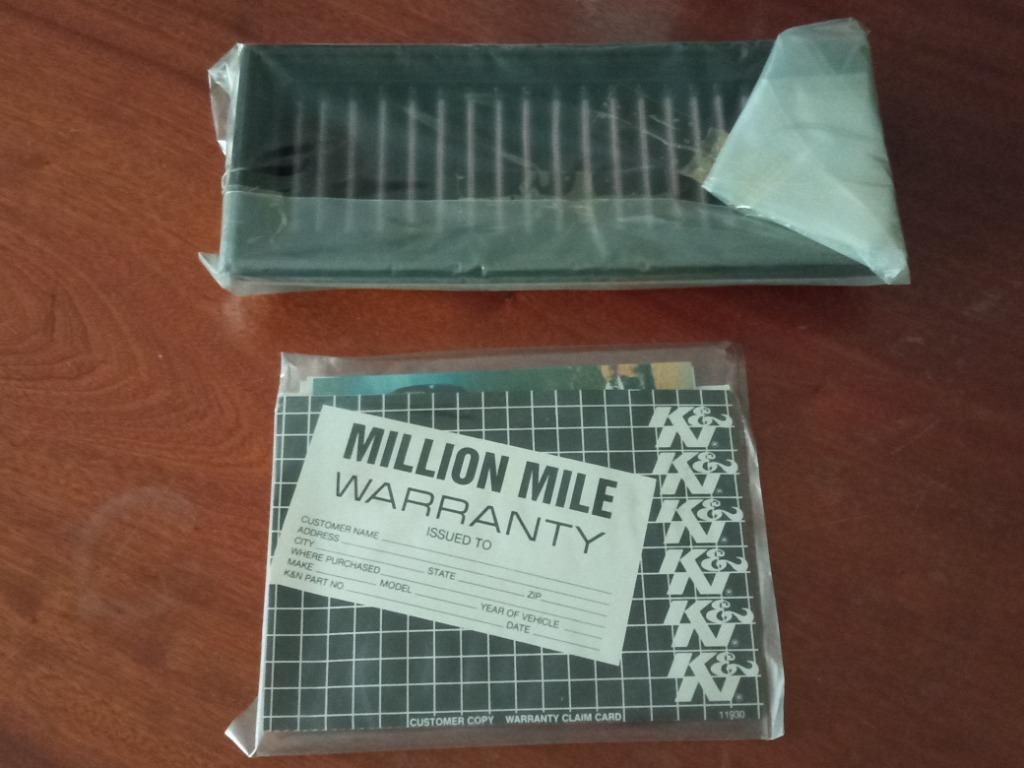 K&N paneel filter voor fiat & lancia, Auto diversen, Tuning en Styling, Ophalen of Verzenden