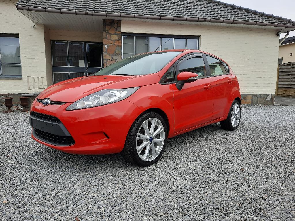 Ford Fiesta 1.25i Ambiente met Garantie, Auto's, Ford, Bedrijf, Te koop, Fiësta, ABS, Airbags, Alarm, Centrale vergrendeling, Climate control