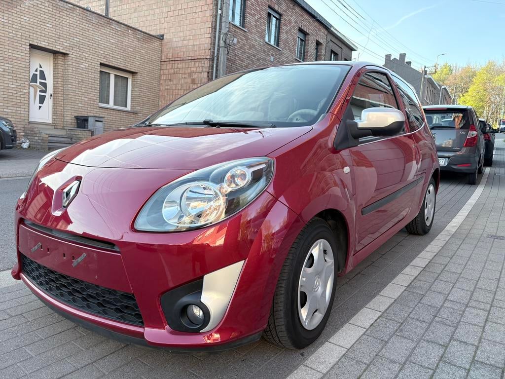 Renault Twingo 71000 km, Autos, Renault, Rouge, Euro 5, Beige, Boîte manuelle