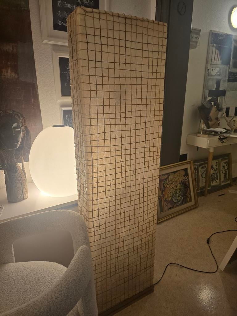 Lampe sur pied en fibre de verre vintage  glass#knoll#Eames, Enlèvement ou Envoi