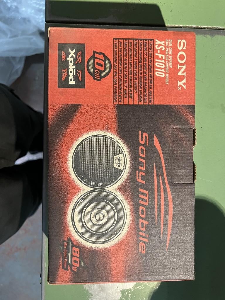 set nieuwe autoboxen sony, Enlèvement, Neuf