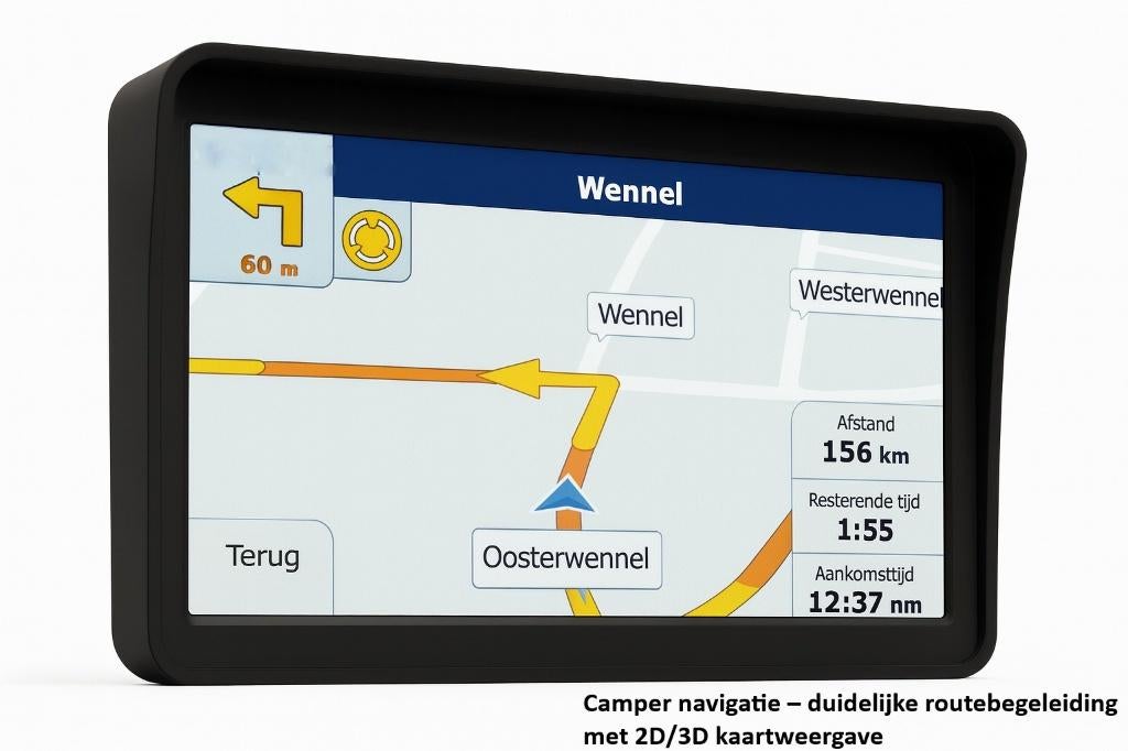 Actie! 9' Camper, Vrachtwagen GPS Europa Q4.2025 .BLUETOOTH, Info@drktech.be, Oosterwennel 35 Genk, Nieuw, Ophalen of Verzenden