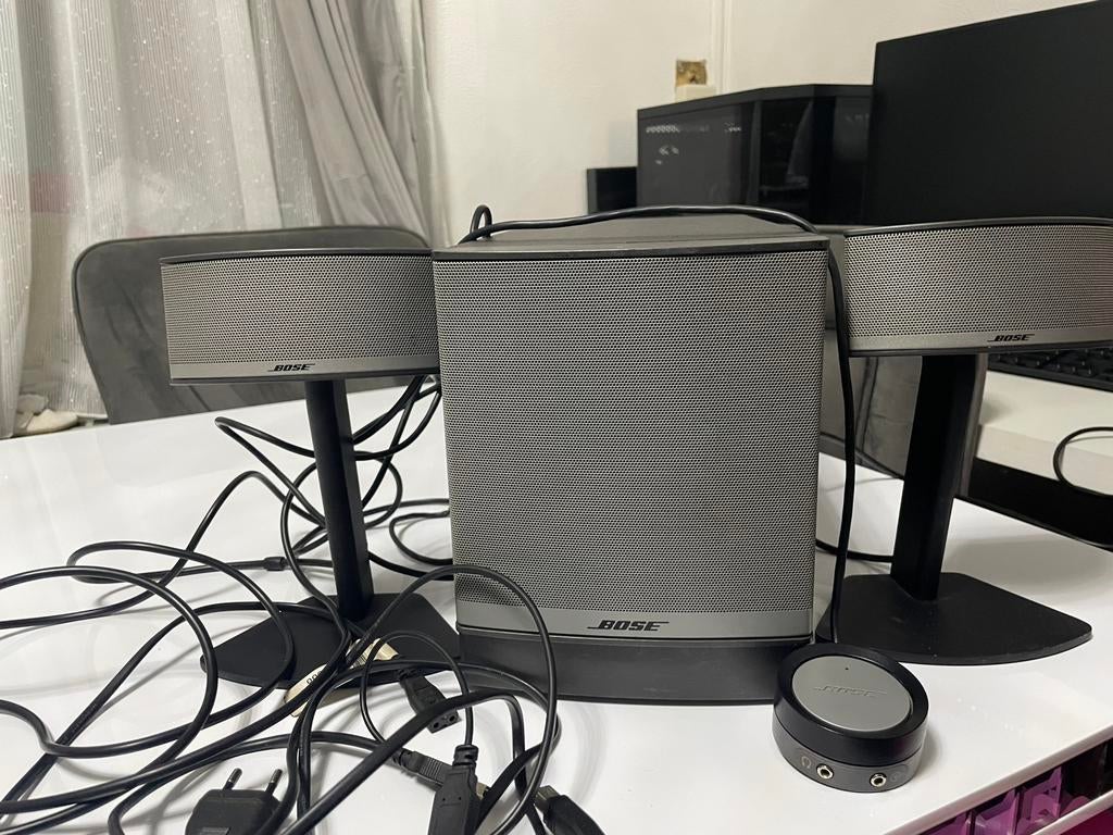 Bose companion 5 speakerset met subwoofer voor pc / tv, Ophalen of Verzenden, Zo goed als nieuw