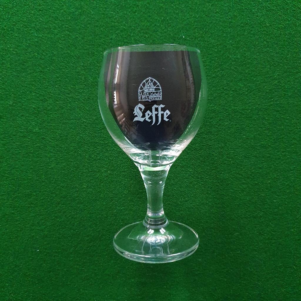 Oud prototype glaasje Leffe, Verzamelen, Biermerken, Ophalen of Verzenden, Zo goed als nieuw, Leffe